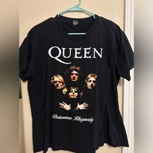 Queen Bohemian Rhapsody Black T-Shirt